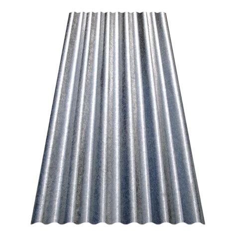 When compared to other roofing types it is often much cheaper. . 12 ft corrugated galvanized steel 26gauge roof panel